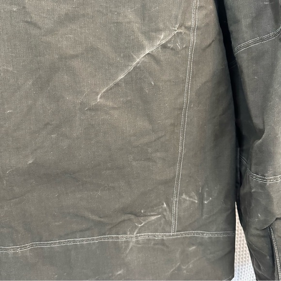 Kuhl Men’s Small Burr Jacket Vintage Patina Dye Gray Full Zip Fleece Lined - Picture 9 of 9